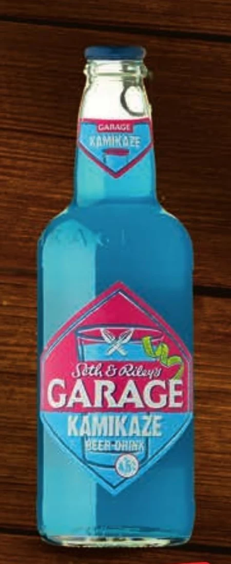 Seth & Riley's Garage Mix piwa i napoju o smaku blue curacao i limonki 400 ml