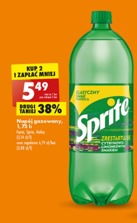 Napój gazowany sprite