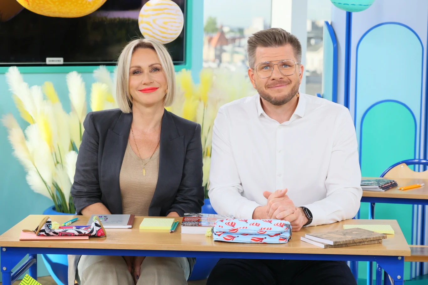 Małgorzata Ohme i Filip Chajzer tworzą duet prowadzących "Dzień Dobry TVN"