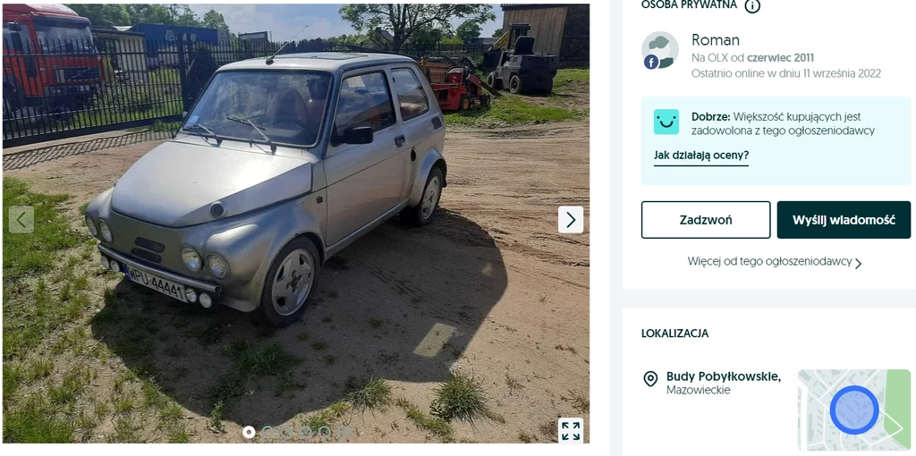 Takiego Malucha jeszcze nie widzieliście / OLX.pl