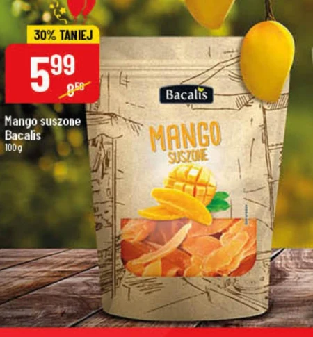 Suszone mango Bacalis
