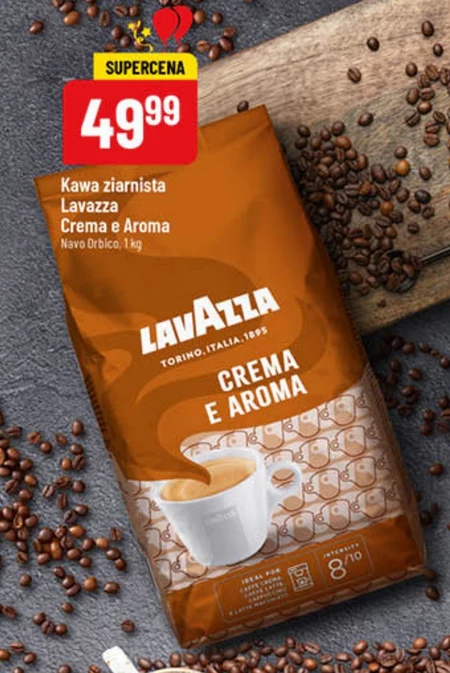 Lavazza Crema E Aroma Espresso Mieszanka palonych ziaren kawy 1000 g