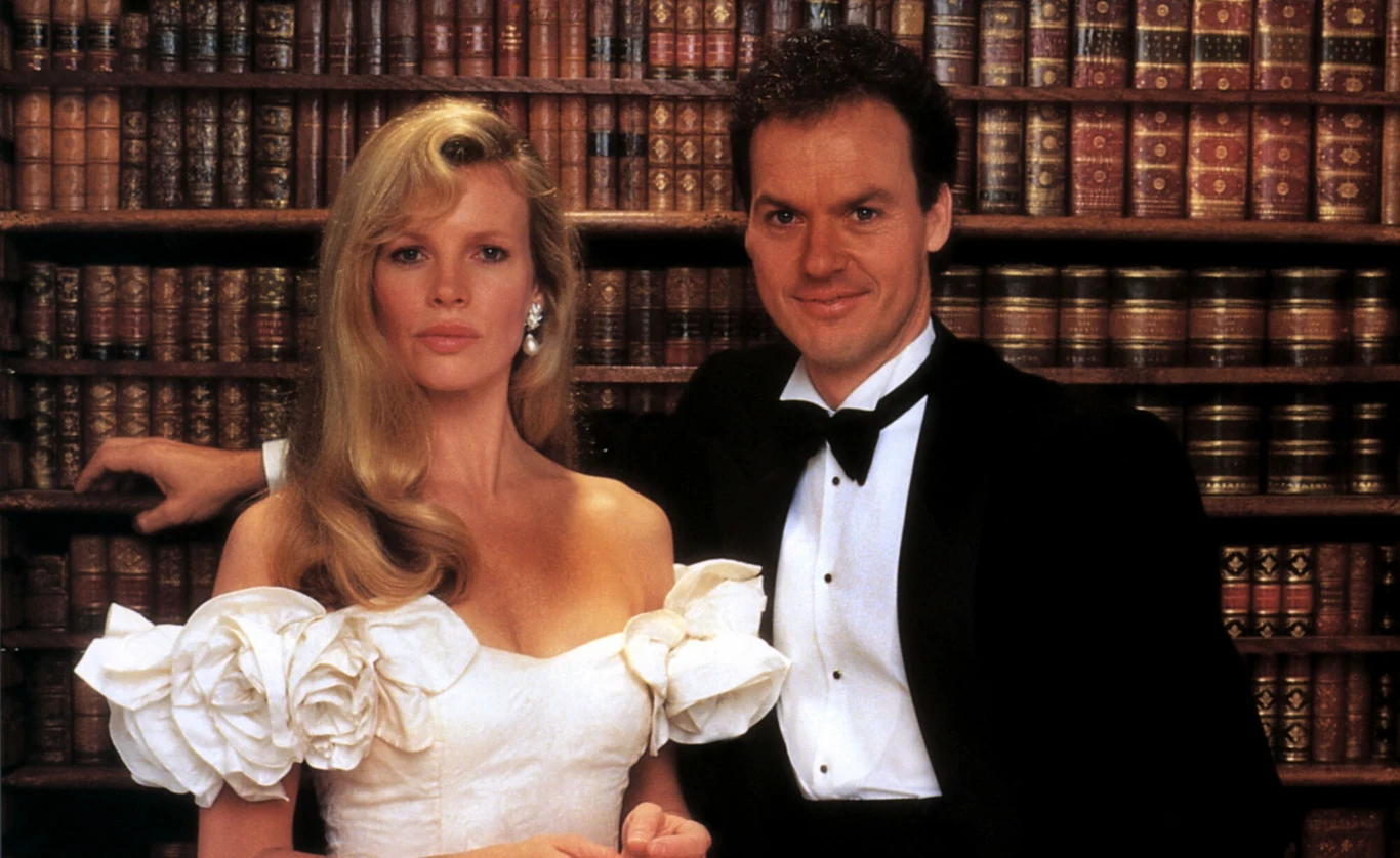 "Batman" (1989) Kim Basinger i Michael Keaton "Batman" (1989) Kim Basinger i Michael Keaton