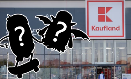 naklejki do zebrania w sklepach Kaufland