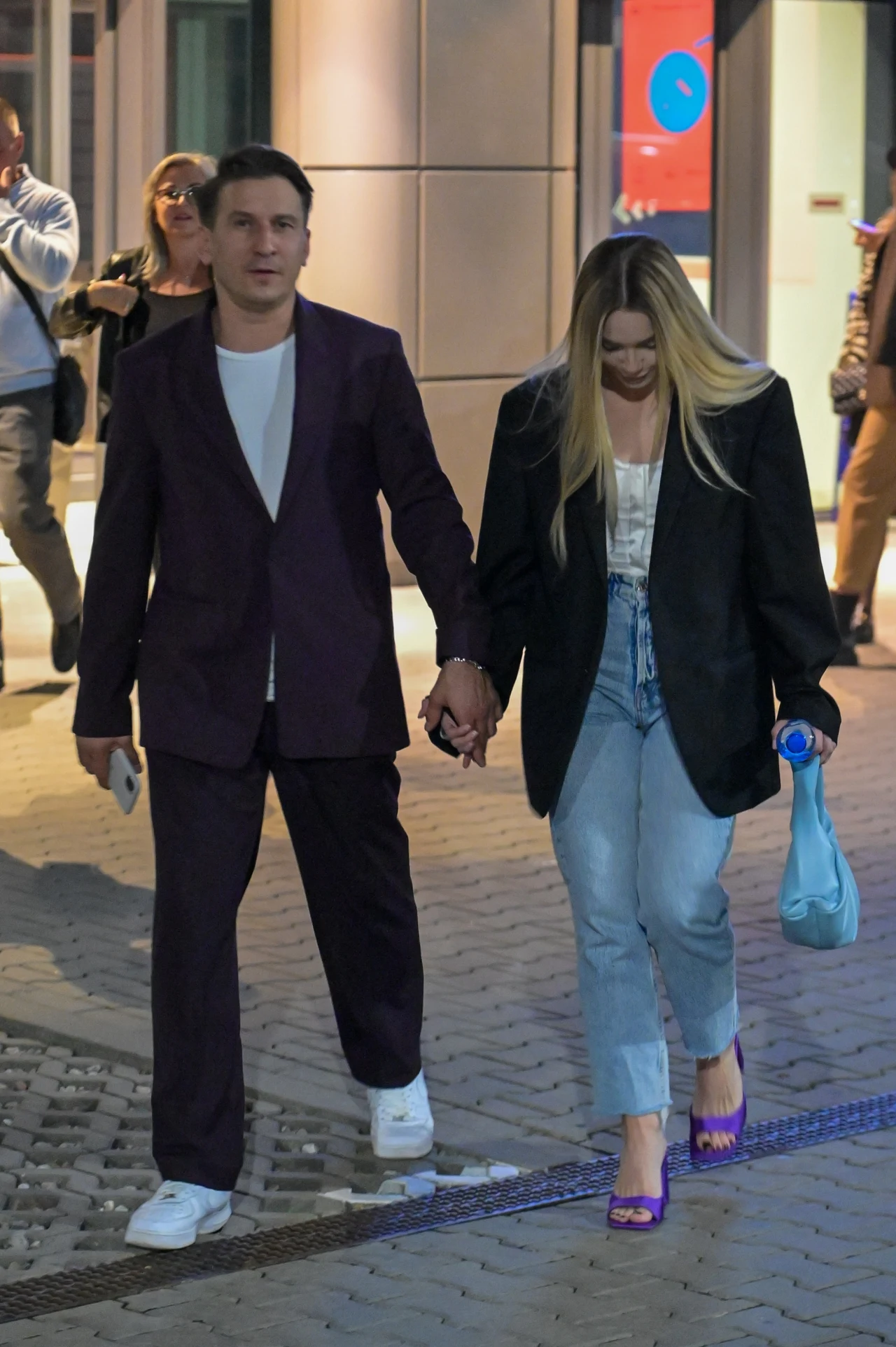 Tomasz Barański z dziewczyną Tomasz Barański z dziewczyną