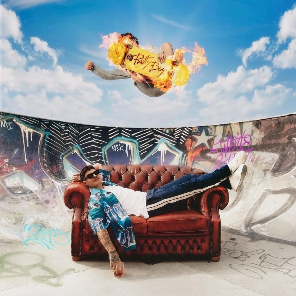 Okładka płyty "Pretty Boy" White'a 2115 Okładka płyty "Pretty Boy" White'a 2115