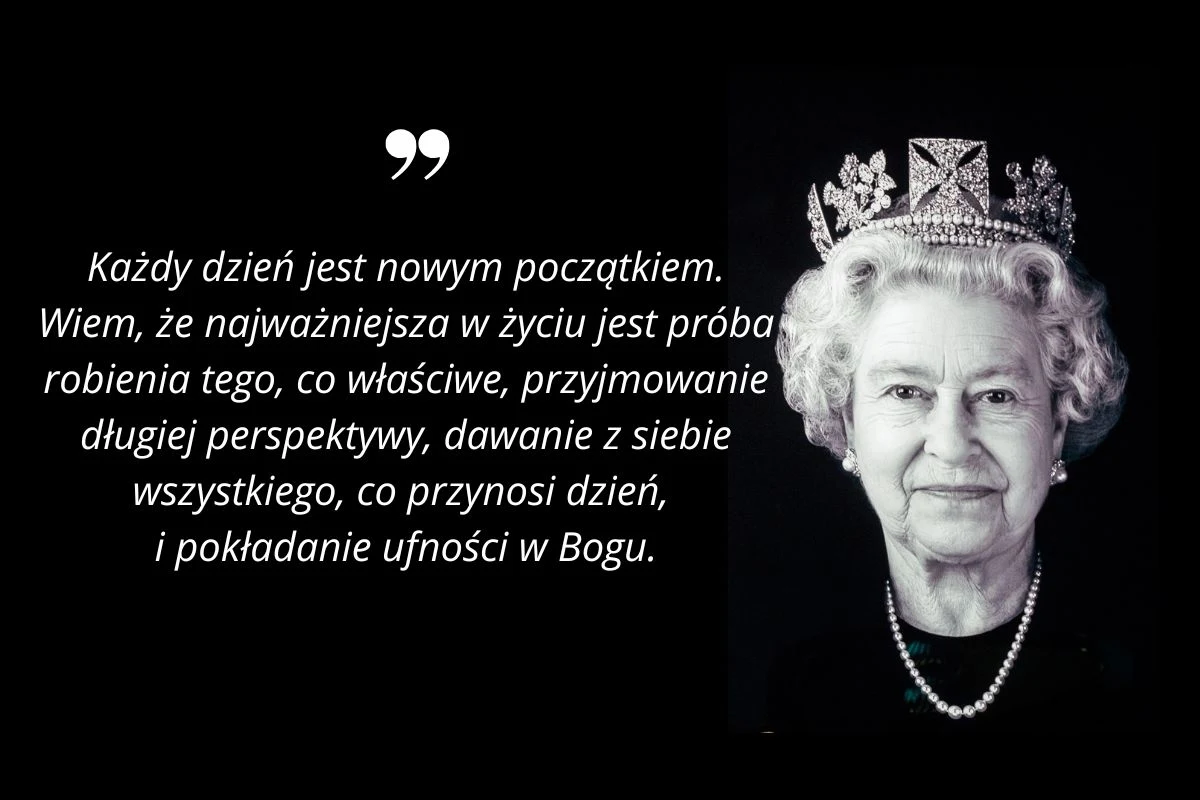 Najbardziej inspirujące cytaty z królowej Elżbiety II Najbardziej inspirujące cytaty z królowej Elżbiety II