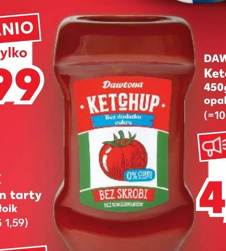 Dawtona Ketchup pikantny 450 g