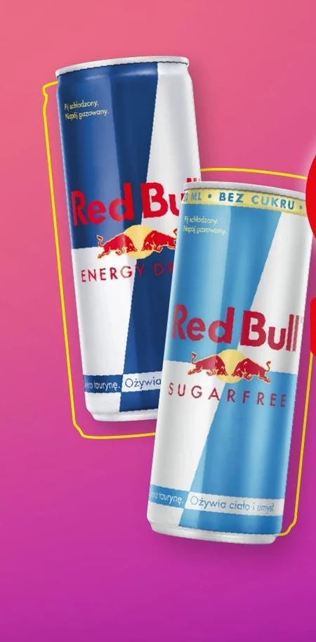 Napój energetyczny Red Bull