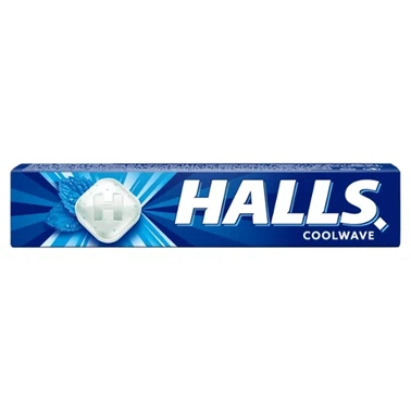 Halls Coolwave Cukierki o smaku mentolowo-eukaliptusowym 33,5 g - 1