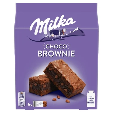Milka Choco Brownie Ciastka z czekoladą i kawałkami czekolady mlecznej 150 g (6 sztuk) - 2
