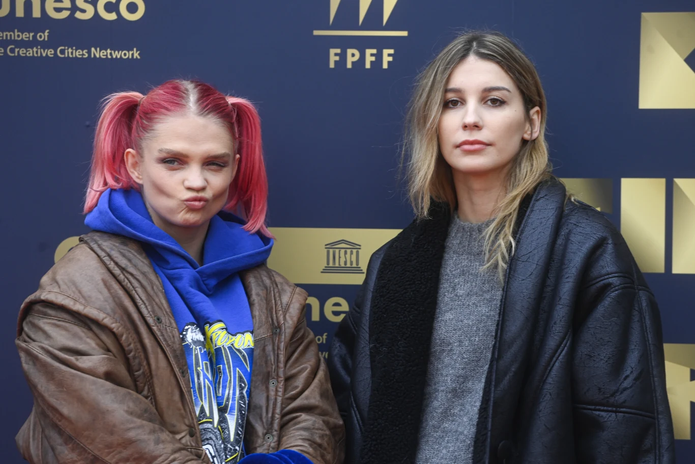 Magdalena Wieczorek i Margaret na festiwalu w Gdyni 2022 - pokaz filmu "Zadra"