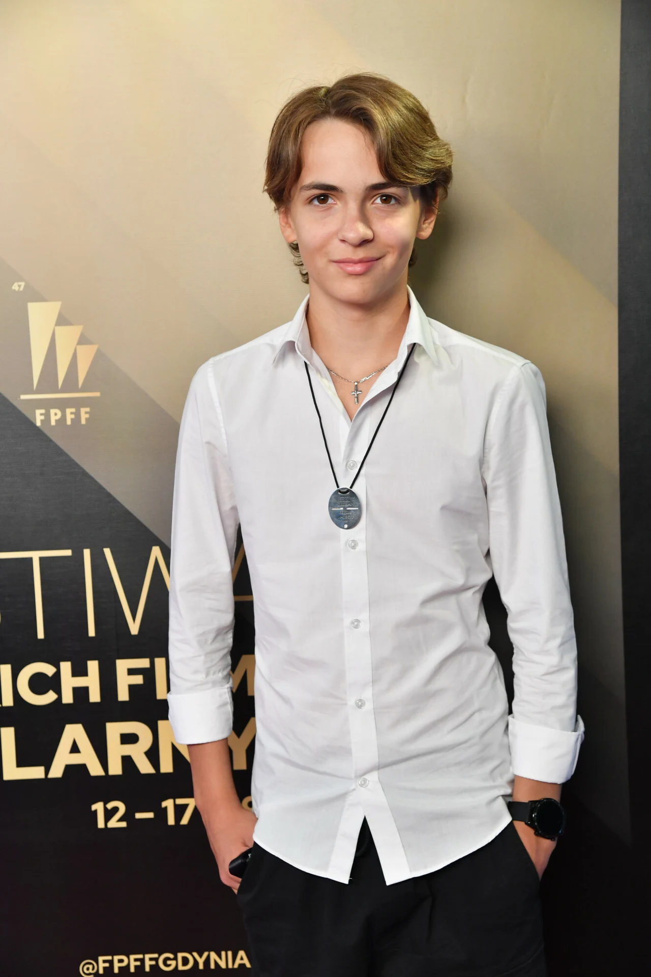 Feliks Matecki na tegorocznym festiwalu w Gdyni Feliks Matecki na tegorocznym festiwalu w Gdyni