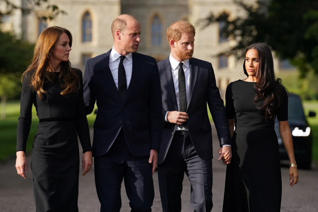 Kate, William, Harry, Meghan
