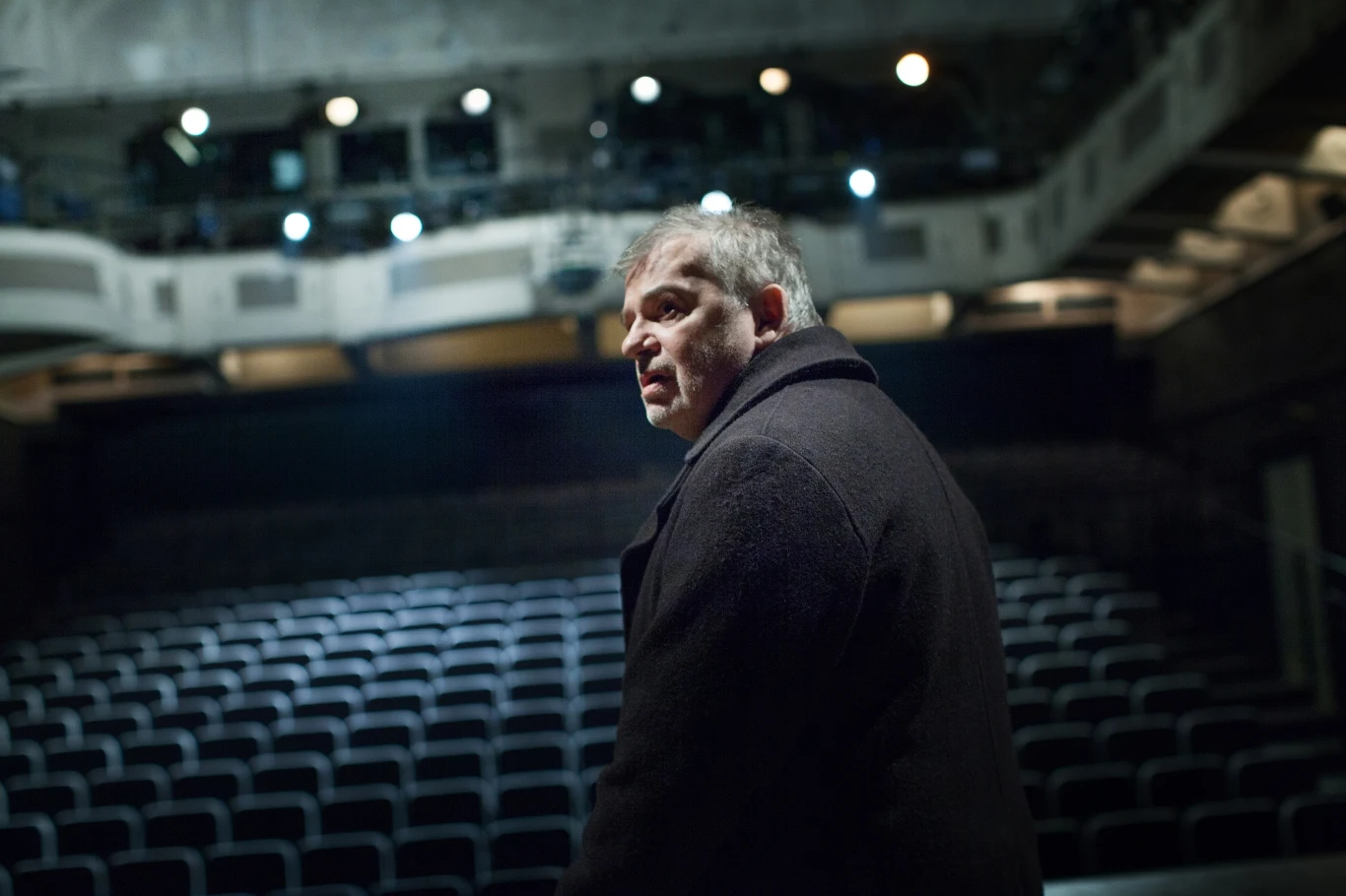 Krzysztof Globisz - kadr z filmu "Prawdziwe życie aniołów", fot. Grzegorz Ziemiański