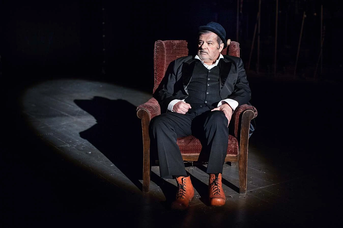 Krzysztof Globisz - kadr z filmu "Prawdziwe życie aniołów", fot. Grzegorz Ziemiański