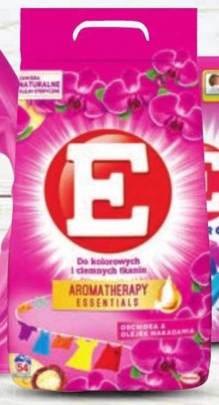 E Aromatherapy Essentials Proszek do prania orchidea & olejek makadamia 3,51 kg (54 prania)