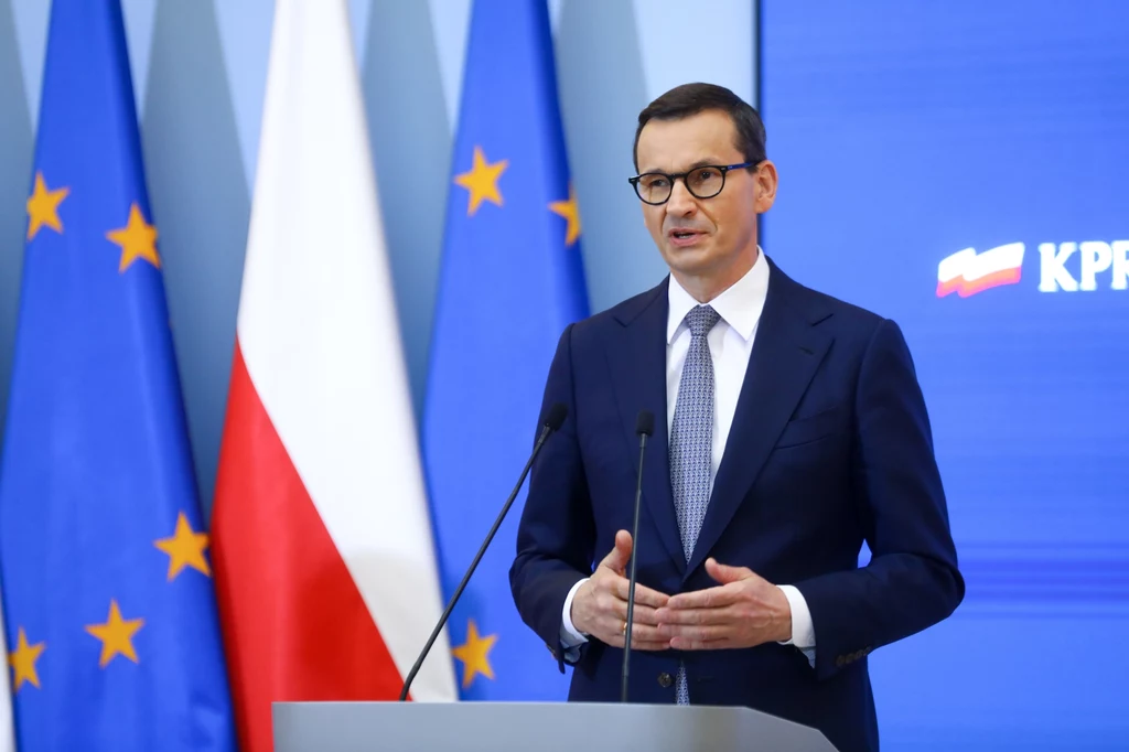 Konferencja Premiera Mateusza Morawieckiego 