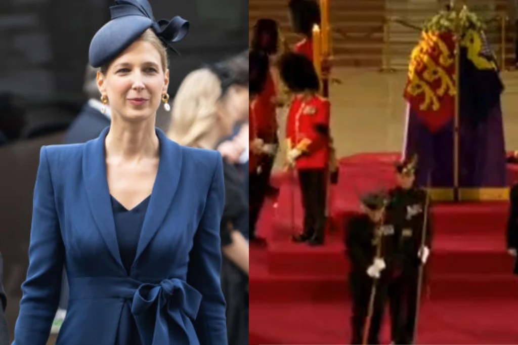 Lady Gabriella i strażnik omdleli podczas pożegnania królowej