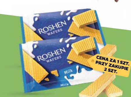 Wafle Roshen - 25% TANIEJ! - Promocja Netto - Ding.pl