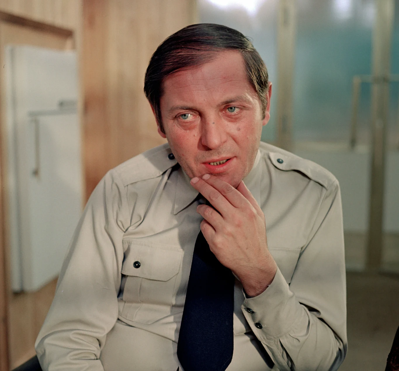 Zdzisław Maklakiewicz w filmie "Rewizja osobista"