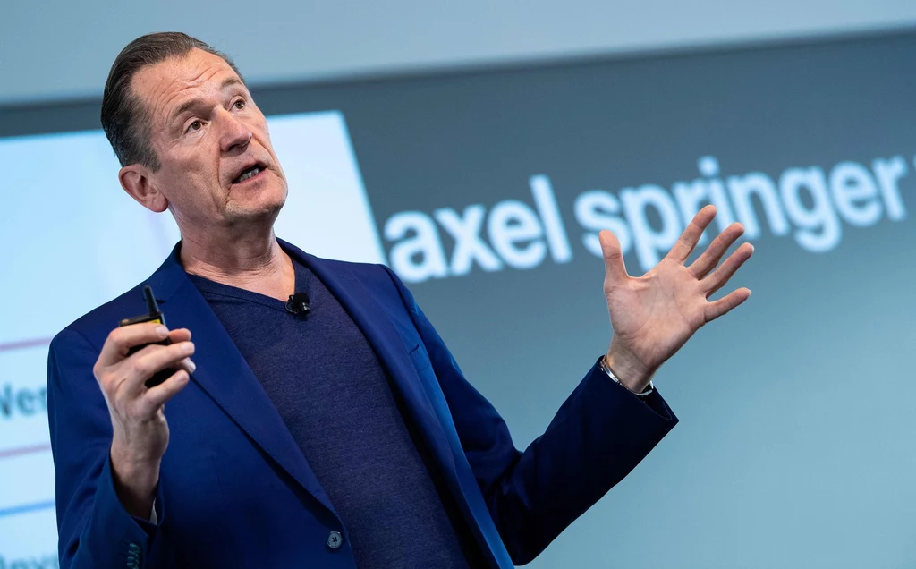 Mathias Doepfner, prezes wydawnictwa Axel Springer