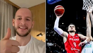 Bartosz Kurek dał mocne wsparcie Mateuszowi Ponitce i całej reprezentacji Polski koszykarzy