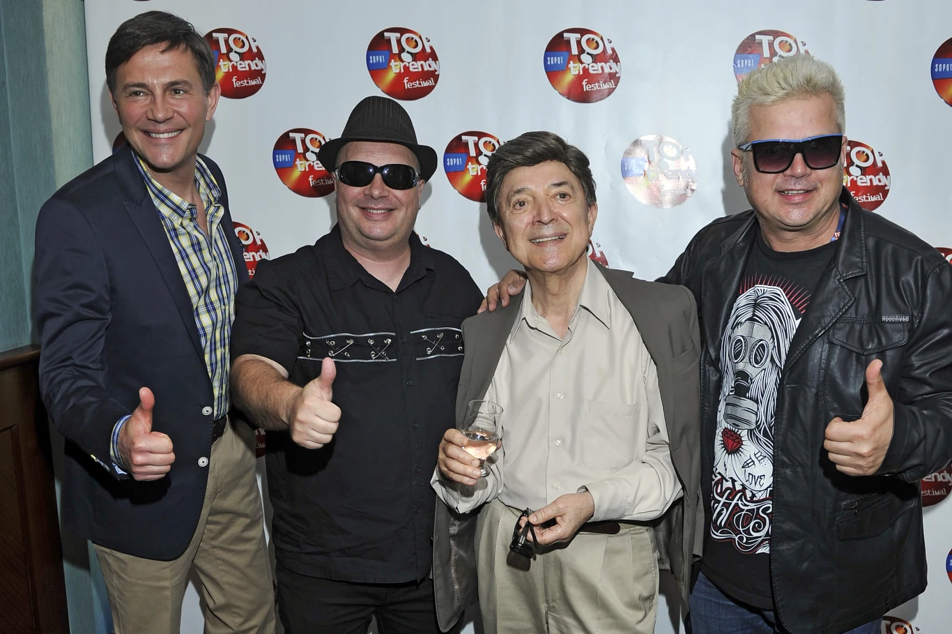 Krzysztof Ibisz, Skiba, Jerzy Połomski i Jacek Jędrzejak, Sopot, czerwiec 2013