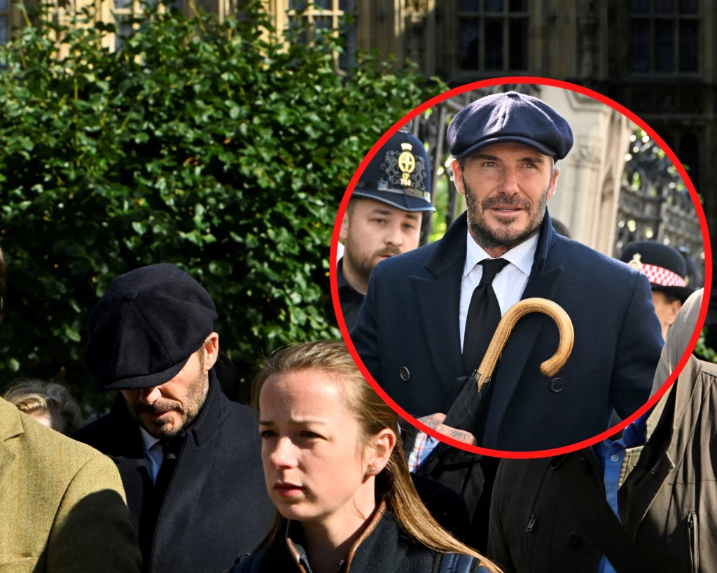 David Beckahm stał w kolejce do trumny królowej 12 godzin David Beckahm stał w kolejce do trumny królowej 12 godzin
