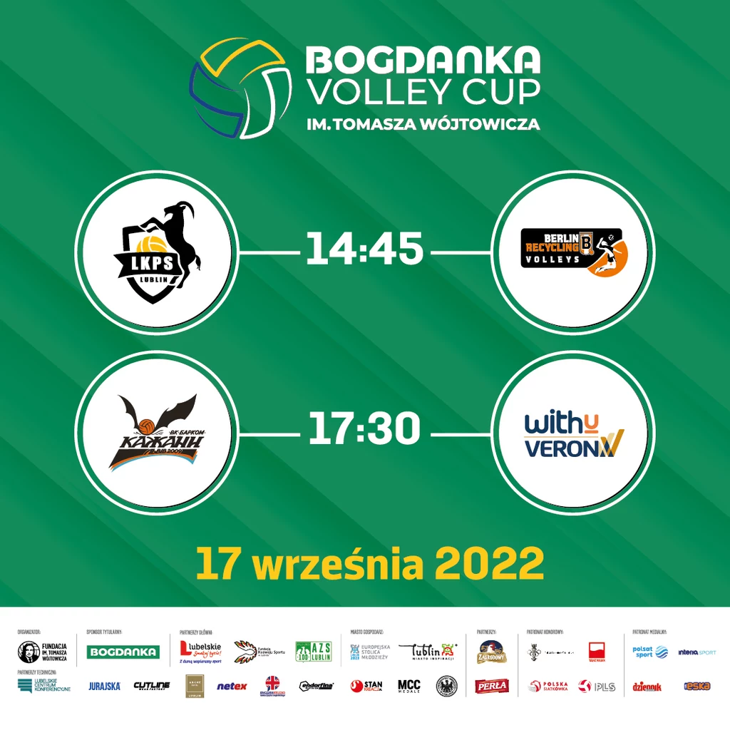 Już w ten weekend Bogdanka Volley Cup