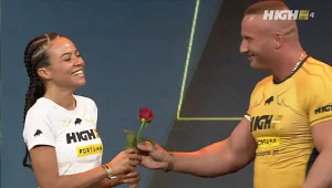 Lexy Chaplin (po lewej), Denis Załęcki (po prawej), fotografia z Youtube @HIGHLeague