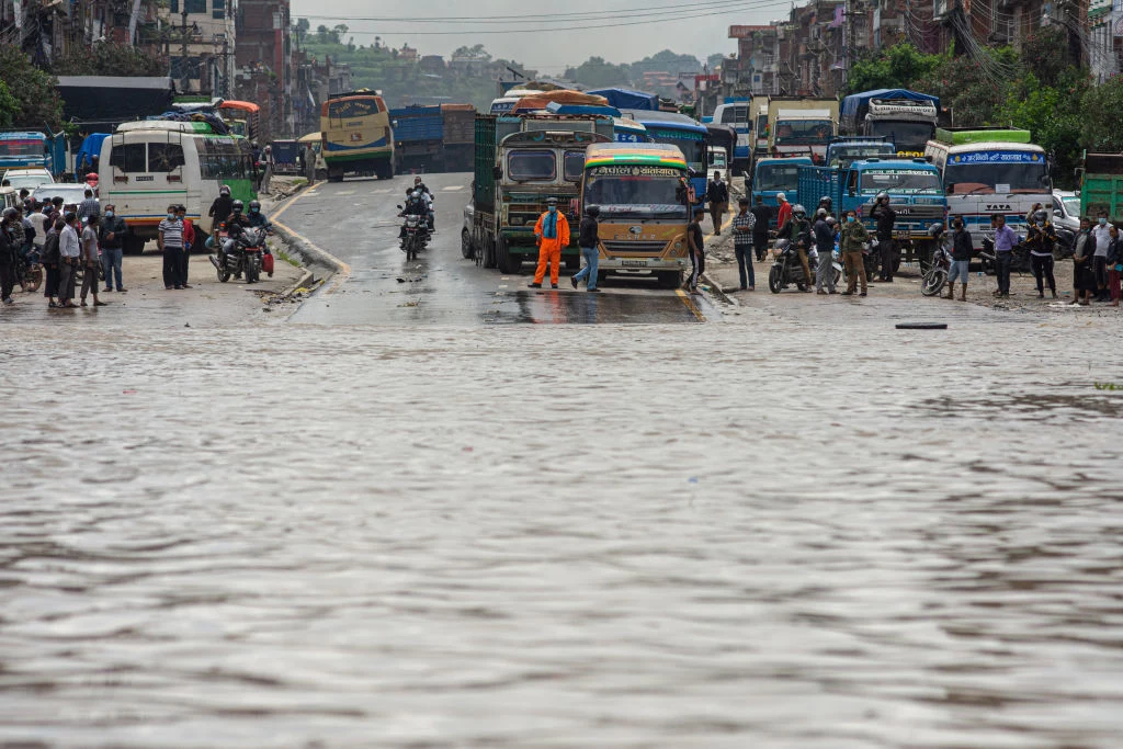 Ulewne deszcze trwają w Nepalu co najmniej od lipca