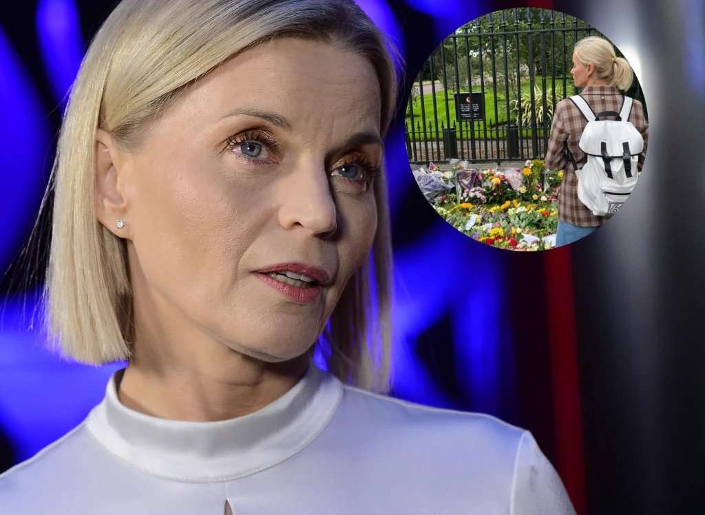 Małgorzata Foremniak osobiście żegna Elżbietę II