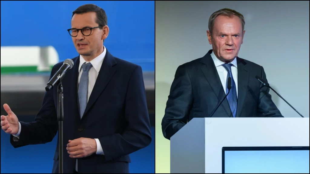 Premier skrytykował Donalda Tuska na otwarciu przekopu Mierzei Wiślanej