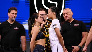 Lexy Chaplin (z prawej) pokonała "Natsu"