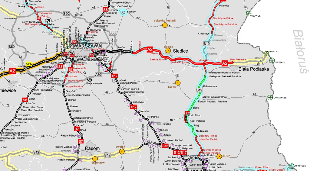 Autostrada A2 wydłuża się w kierunku wschodnim