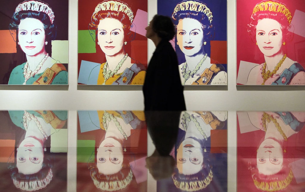 Portrety królowej Elżbiety II, które stworzył Andy Warhol Portrety królowej Elżbiety II, które stworzył Andy Warhol