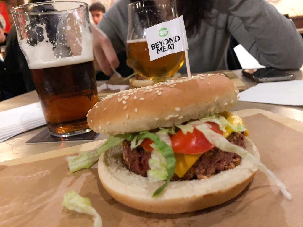 Burger wegański