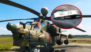 Otwieracz wykonany z części śmigłowca Mi-28