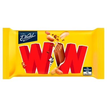 E. Wedel WW Mleczna czekolada & krem orzechowy 47 g - 1
