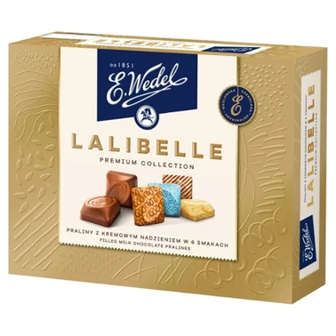E. Wedel Lalibelle Praliny z czekolady mlecznej nadziewane 238 g - 0