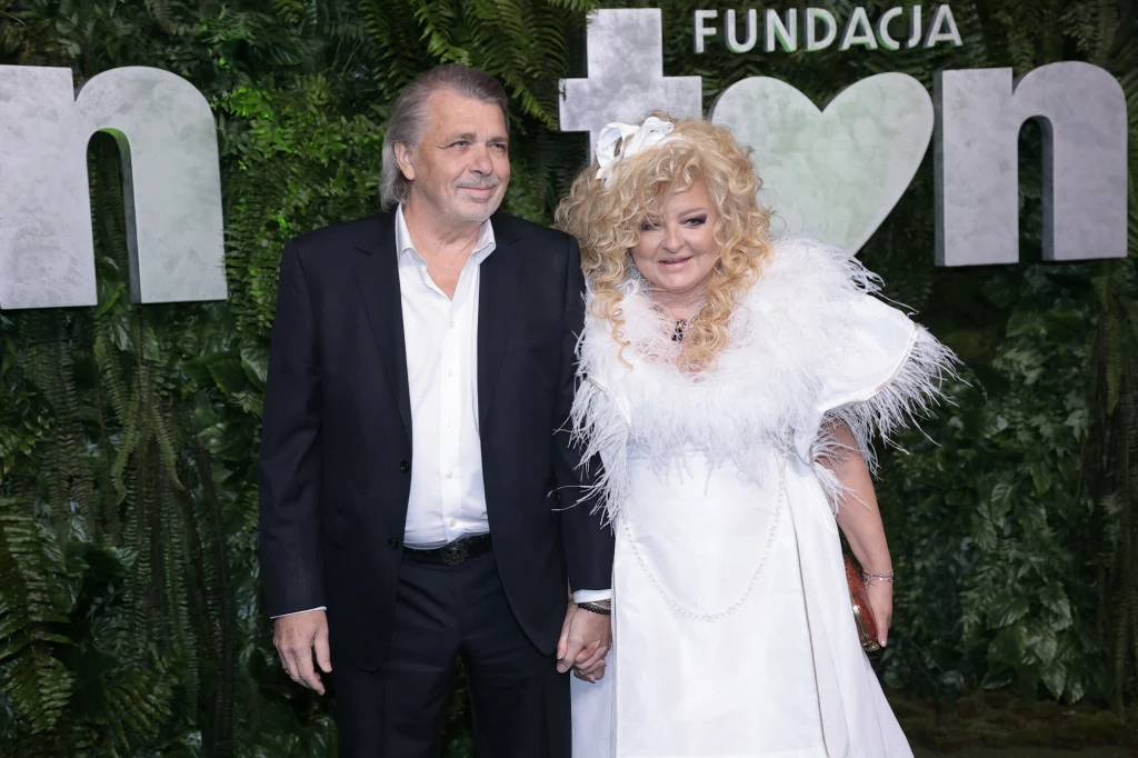 Magda Gessler z ukochanym na Balu TVN