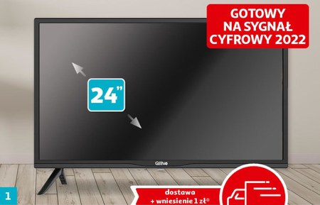 Telewizor Qilive - promocja Auchan Hipermarket - Ding.pl