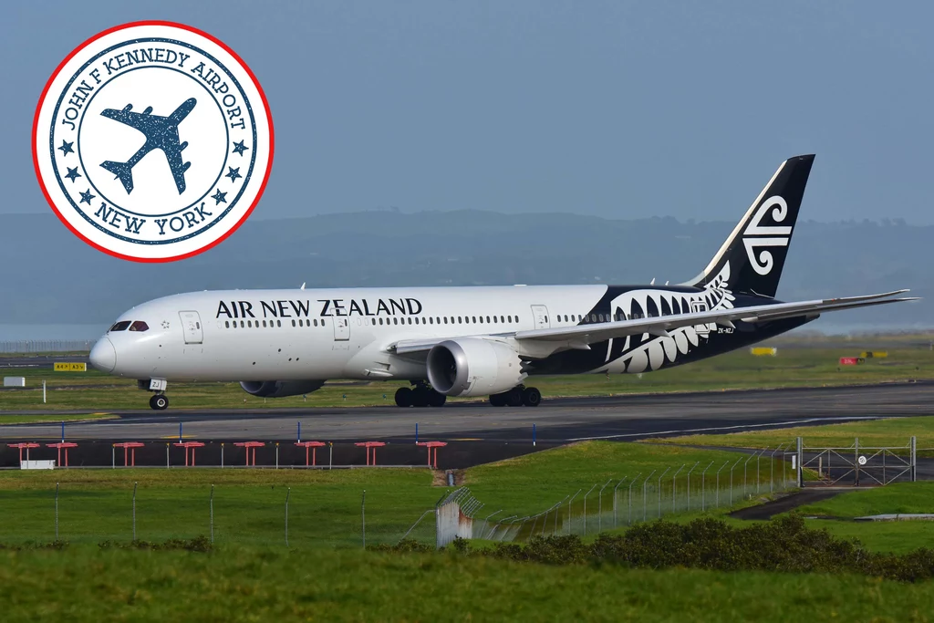 Na bezpośredniej trasie Air New Zealand z Auckland do Nowego Jorku będzie latał Boeing 787-9 Dreamliner. 