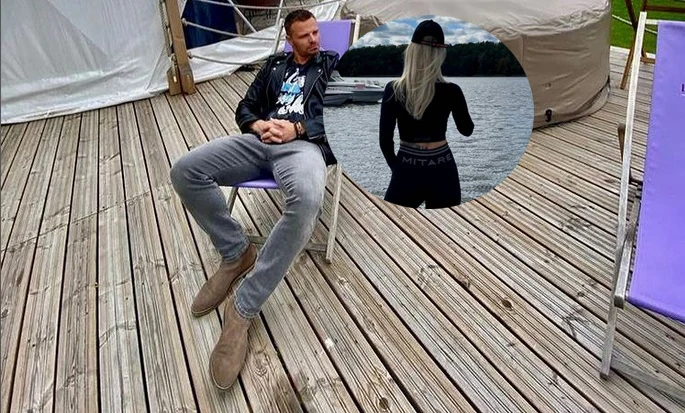 Marcn Hakiel i jego nowa partnerka