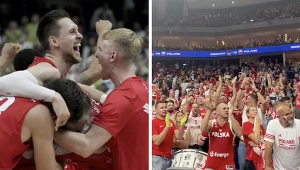 Polscy kibice nie kryli zachwytu nad sukcesem "Biało-Czerwonych" w koszykarskich mistrzostwach Europy