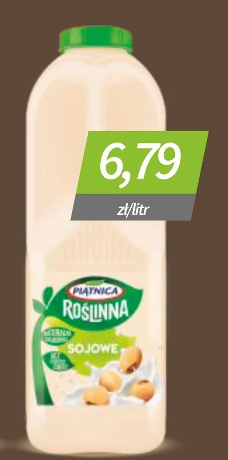 Piątnica Roślinna Napój sojowy 1 l