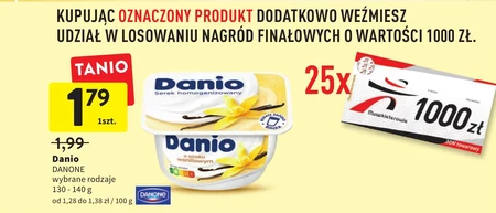 Danio Serek homogenizowany o smaku waniliowym 140 g