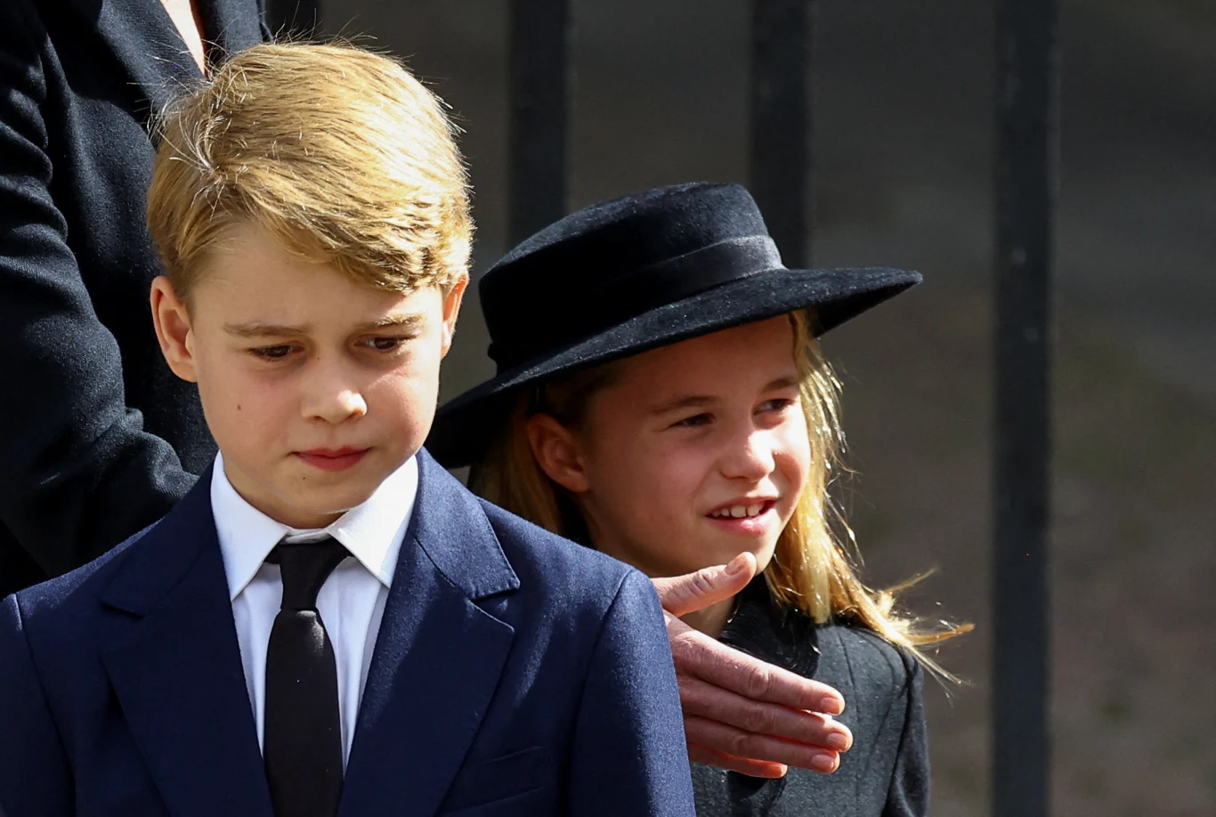 Książę Jerzy i księżniczka Charlotte 