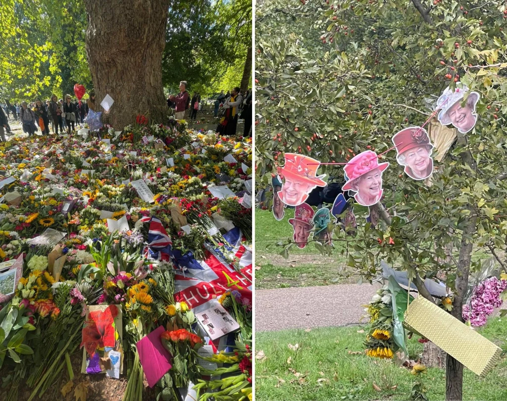 Pogrzeb Królowej Elżbiety II: tak ludzie żegnają brytyjską królową w Londynie / fot. Marta Niemira Pogrzeb Królowej Elżbiety II: tak ludzie żegnają brytyjską królową w Londynie / fot. Marta Niemira